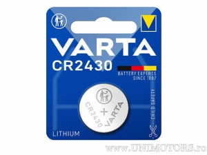 Batteria CR2430 al litio 3V 280mAh blister - Varta