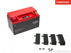 Batteria HJTX14H-FP al litio 12V 4Ah - Adly/Herchee Canyon 280 / BMW F 750 850 / Gilera Runner 125 / Kawasaki KEF 300 - JM