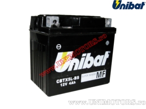 Batteria per motocicletta 12V 4AH - 'Senza manutenzione' (CBTX5L-BS)