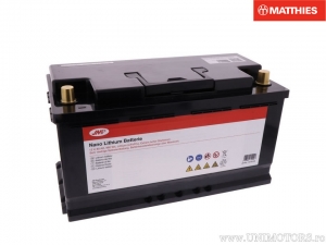 Batterie au lithium avec Bluetooth 12V 80Ah - JM