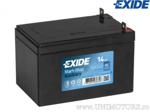 Batterie Auxiliaire AGM 12V 14Ah - Exide