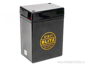 Battery 01611 gel 6V 16Ah - BMW R 50 / R 50 S / R 60 / Ducati Mark3 350 / Triumph T140 750 / TR65 650 - Blitz