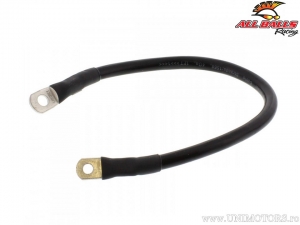 Battery cable black 300mm - All Balls