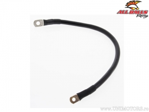 Battery cable black 380mm - All Balls