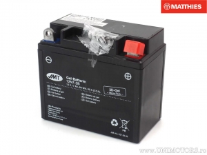 BATTERY - Hyosung GA 125 / Kreidler Florett 80 / MBK XQ 125 / MBK YP 125 / Yamaha SR 500 / YP 180 - JM