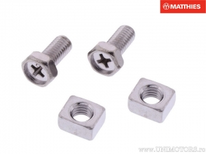 Battery screw set M6X14mm - JM