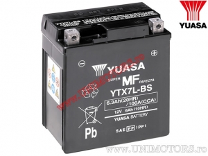 Battery - Yuasa YTX7L-BS 12V 6Ah