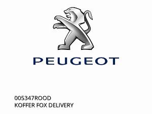 BAULETTO FOX DELIVERY - 005347ROSSO - Peugeot