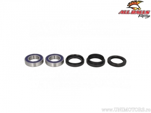 Bearing kit + front wheel oil seals - Suzuki LT-F Kingquad / LT-A Eiger / Yamaha Bruin / Grizzly 350-400-450cc - All Balls