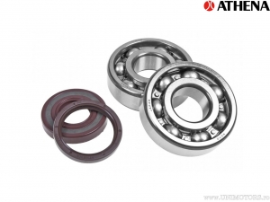 Bearing / oil seals kit for crankshaft SKF - Husqvarna CR125 / WR125 (Husqvarna engine / '97-'14) - Athena