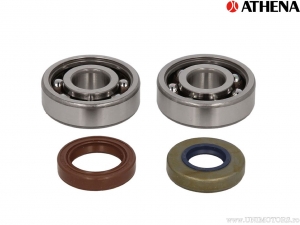 Bearings / crankshaft oil seals kit SKF - Aprilia AF1 50 / Pegaso 50 / HM CRE50 Baja / Malaguti Fifty Evolution 50 - Athena