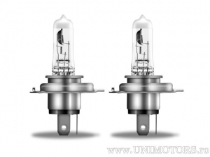 Bec H4 P43t-38 Night Breaker Silver 12V 60/55W set 2buc - Osram