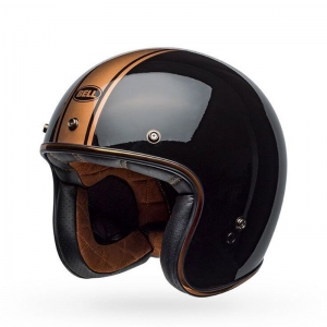 BELL - Casco CUSTOM 500 DLX Rally, nero / bronzo lucido [L]