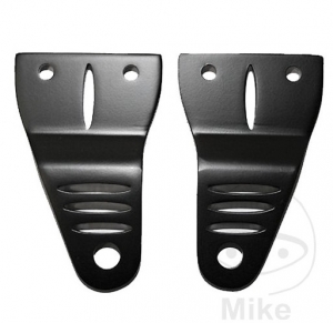 Black aluminum headlight bracket - JM