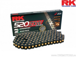 Black chain RK XW-RING SW520ZXW / 108 - Honda CBR 600 F / CBR 900 RR Fireblade / Kawasaki ZX-10R / ZX-6R - RK