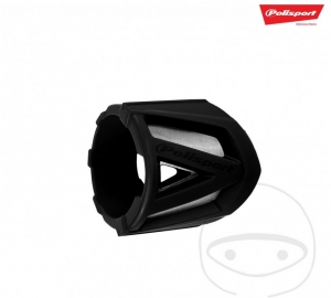 Black Polisport 200 - 330 mm Exhaust Pipe Guard