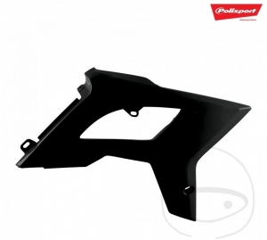 Black radiator fairing Polisport - Beta RR 125 AC Enduro ('13-'17) / Beta RR 125 AC Motard ('13-'15) - JM