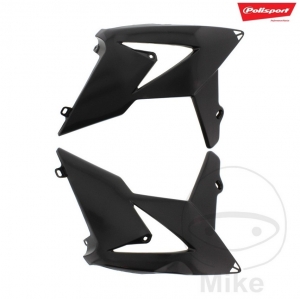 Black radiator fairing Polisport - Beta RR 250 2T Enduro ('13-'17) / Beta RR 250 2T Enduro Oilmix ('18-'19) - JM