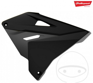 Black radiator fairing Polisport - Suzuki RM 125 ('01-'12) / Suzuki RM 250 ('01-'12) - JM