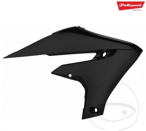 Black radiator fairing Polisport - Yamaha YZ 250 F 4T ('19) / Yamaha YZ 450 F ('18-'19) - JM