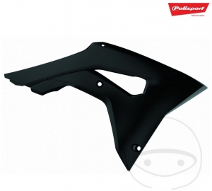 Black Radiator Shroud Polisport - Honda CRF 250 R ('18-'19) / Honda CRF 450 R ('17-'19) - JM