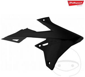 Black Radiator Shroud Polisport - Suzuki RM-Z 450 ('18-'19) - JM