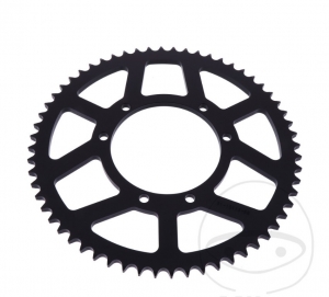 Black Rear Sprocket Pinion - 60 Teeth (428 pitch) - Fantic Motard 125 MR Competizione / 200 M Casa - MR Competizione - JM