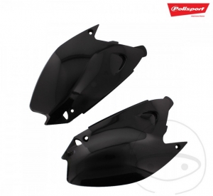 Black Side Fairing Polisport - Kawasaki KX 125 M ('03-'08) / Kawasaki KX 250 M 2T ('03-'08) - JM