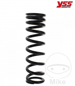 Black YSS Telescopic Spring - Spring Resistance 1: 45 N/m / Spring Resistance 2: 60 N/m / Length: 220 mm - JM