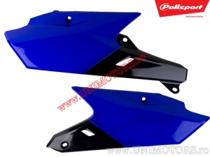 Blau-schwarze Seitenteile - Yamaha WR 250 F ('15-'19) / YZ 250 F 4T ('14-'18) - Polisport