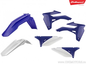 Blau/Weißer Plastiksatz - Sherco SE 250 2T Enduro ('14-'15) / SE 250 iR Racing ('12-'13) - Polisport