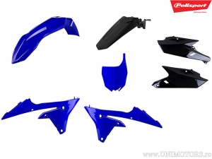 Blauw/zwarte plastic set - Yamaha YZ 250 F 4T ('14-'18) / YZ 450 F ('14-'17) - Polisport