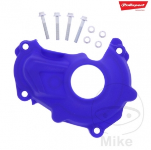 Blue ignition cover protection Polisport - Yamaha YZ 450 F ('14-'17) / Yamaha YZ 450 F Anniversary ('16) - JM