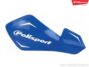 Blue replacement plastic set hand guards Free Flow Lite - Polisport