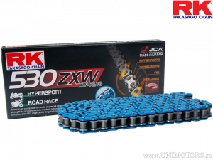 Blue RK 530 ZXW / 118 Chain - Suzuki GSF 1250 Bandit / GSX 750 F / GSX 1250 / GSX 1300 BKA B-King ABS / GSX-R 1100 - RK