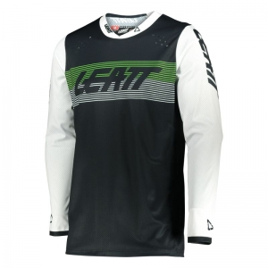 Blusa de enduro / cross Leatt - Moto 4.5 Lite preta 2022: Tamanho - L