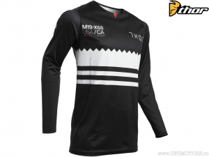 Blusa de enduro / cross Prime Pro Baddy (preto / branco) - Thor