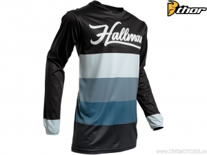 Blusa enduro / cross Horizon (azul) - Hallman