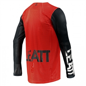 Blusa enduro / cross Leatt - Moto 4.5 X-Flow vermelha: Tamanho - M