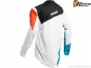 Blusa enduro / cross Sector Blade (branco) - Thor