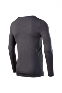 Bluza enduro / cross Attack Base LS Fire [Czarny]: Rozmiar - S/M