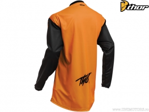 Bluza enduro / cross męska Sector Link (czarno / pomarańczowa) - Thor