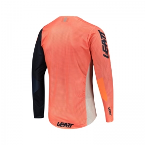 Bluza MTB Gravity 4.0 V22 koralowa: Rozmiar - L