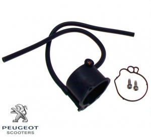 Boîtier de carburateur - Peugeot Elyseo / Elystar / Jet Force C-Tech / Ludix / Speedfight / Trekker / Vivacity 2T 50-100cc - Pe