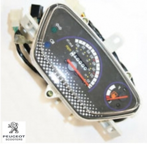 Board (km clock) original - Peugeot Vclic ('07) / GY6-50 scooter (139QMB) 10