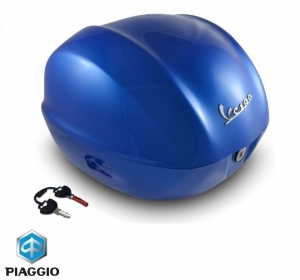 Bolsa de bagagem de 32 litros original - cor: azul - Vespa Sprint ('14-) 50-125-150cc - Piaggio