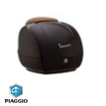 Bolsa de bagagem de 42 litros original - cor: preto - Vespa GTS / GTV 4T LC 125-250-300cc - Piaggio