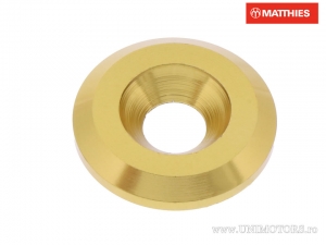 Bolt M6 6.00 x 22.00 x 3.40 mm Gold Aluminum Locating Pin - JM