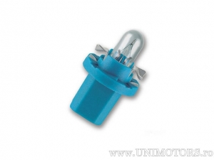 Bombilla con base azul BX8.5D 12V 1.2W - Osram