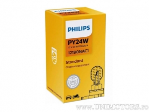 Bombilla PY24W naranja PGU20/4 12V 24W - Philips